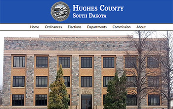 South Dakota Hughes County website