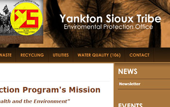 Yankton Sioux Tribe Environmental Protection Office website